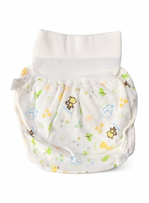 Baby Reusable Cloth Diaper – Washable Leak-Proof Training Diaper for Babies and Toddlers 0–3 Years, Soft Comfortable Fabric for Daily Use - 66/44 (S)